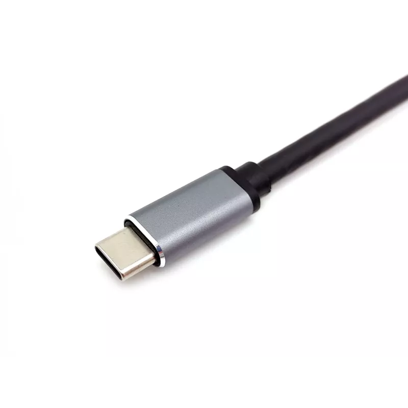 Equip USB-C 7-in-1 daugiafunkcis adapteris, USB 3.2 Gen 1 (3.1 Gen 1) Type-C, 100 W, sidabrinis, MicroSD (TransFlash), MicroSDHC, SD, SDHC, 4K Ultra HD, 30 Hz