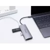 Equip USB-C 7-in-1 daugiafunkcis adapteris, USB 3.2 Gen 1 (3.1 Gen 1) Type-C, 100 W, sidabrinis, MicroSD (TransFlash), MicroSDHC, SD, SDHC, 4K Ultra HD, 30 Hz