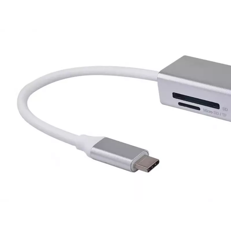 Equip USB-C į 4 prievadų USB 3.0 šakotuvas, USB 3.2 Gen 1 (3.1 Gen 1) Type-C, USB 3.2 Gen 1 (3.1 Gen 1) Type-A, 5000 Mbit/s, sidabrinis, aliuminis, Windows 10, Windows 7, Windows 8