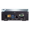 Shuttle Edge PC SPCEL02, Intel Celeron J6412, 1x HDMI, 2x 2.5G LAN, 1x COM, DIO (4x in, 4x out), 3x USB, 2x M.2, 12-24V, 24/7 nuolatinis veikimas, be ventiliatoriaus, komplektuojamas su VESA ir DIN-Rail tvirtinimais