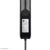 Neomounts DS22-840BL6 stalo lizdas su spaustuku, USB-C ir USB-A prievadais – greitas įkrovimas