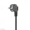 Neomounts DS22-840BL6 stalo lizdas su spaustuku, USB-C ir USB-A prievadais – greitas įkrovimas