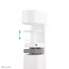 Neomounts DS22-840WH6 stalinis lizdas su spaustuvu, USB-C ir USB-A prievadais – greitasis įkrovimas