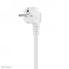 Neomounts DS22-840WH6 stalinis lizdas su spaustuvu, USB-C ir USB-A prievadais – greitasis įkrovimas
