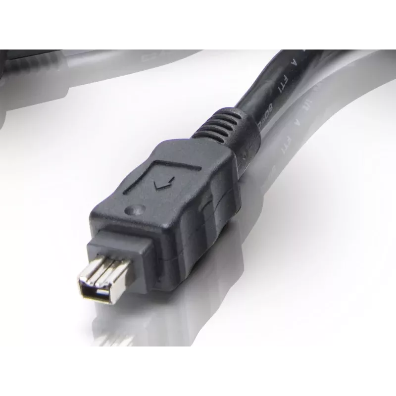 Conceptronic „FireWire“ laidas, 4 kontaktų, 1,8 m, juodas