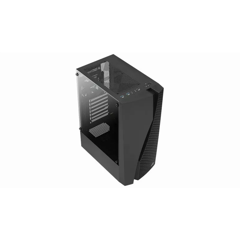 Aerocool Wave Midi Tower Juoda korpusas