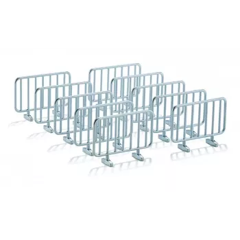 Žaislinė figūrėlė Siku 10 barjerų metalas sidabrinis 3 metų