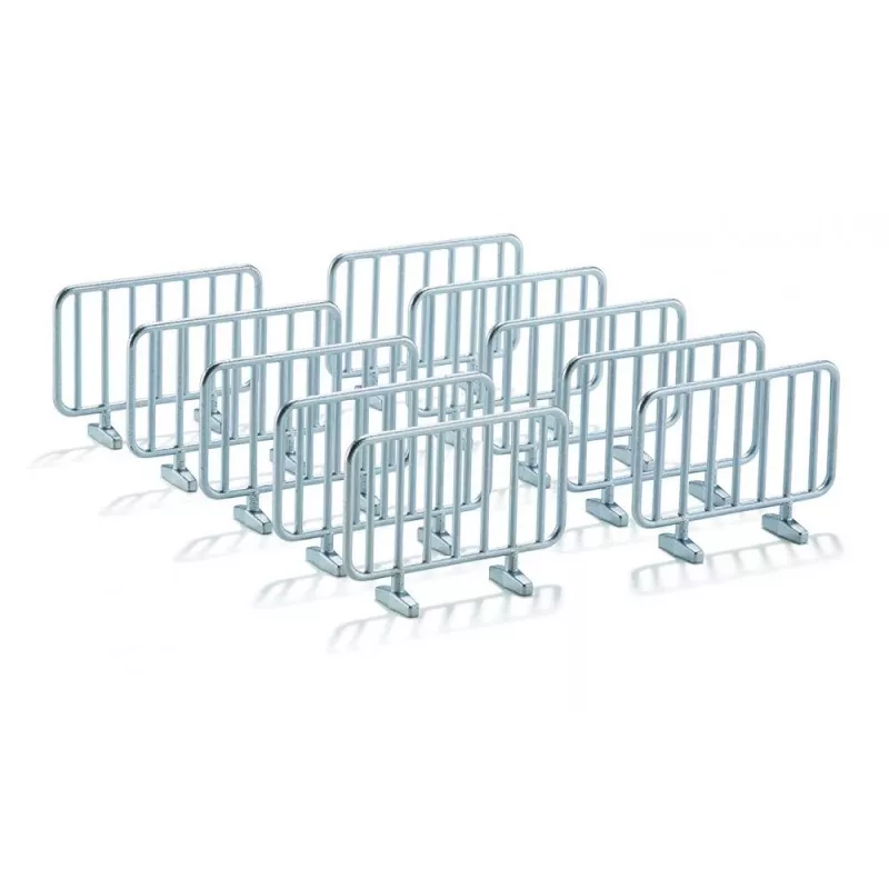 Žaislinė figūrėlė Siku 10 barjerų metalas sidabrinis 3 metų