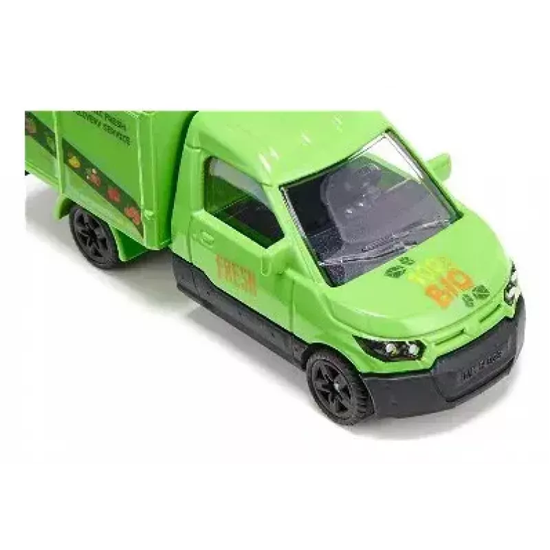 Siku Streetscooter Organic Fresh Delivery Service motorolerio modelis, surinktas, 1:50