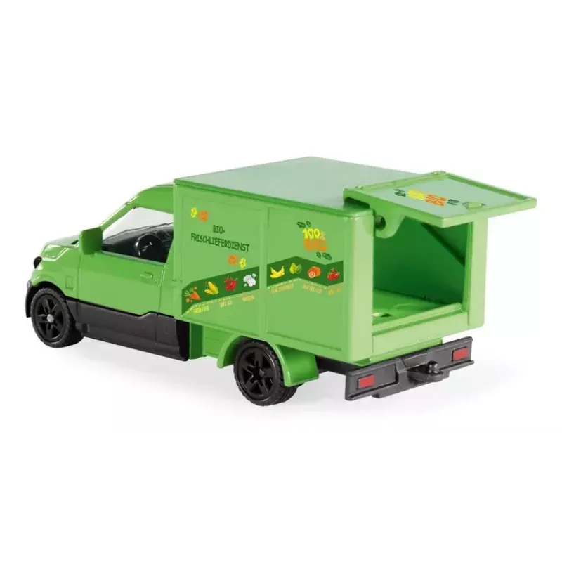 Siku Streetscooter Organic Fresh Delivery Service motorolerio modelis, surinktas, 1:50
