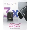 Kroviklis patalpoms ICY BOX IB-PS1030-PD universalus juodas greitasis įkrovimas