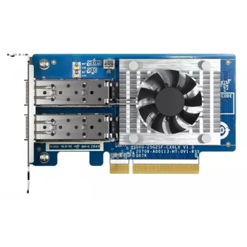 QNAP QXG-25G2SF-CX6 tinklo plokštė Vidinė Šviesolaidinė 25000 Mbit/s
