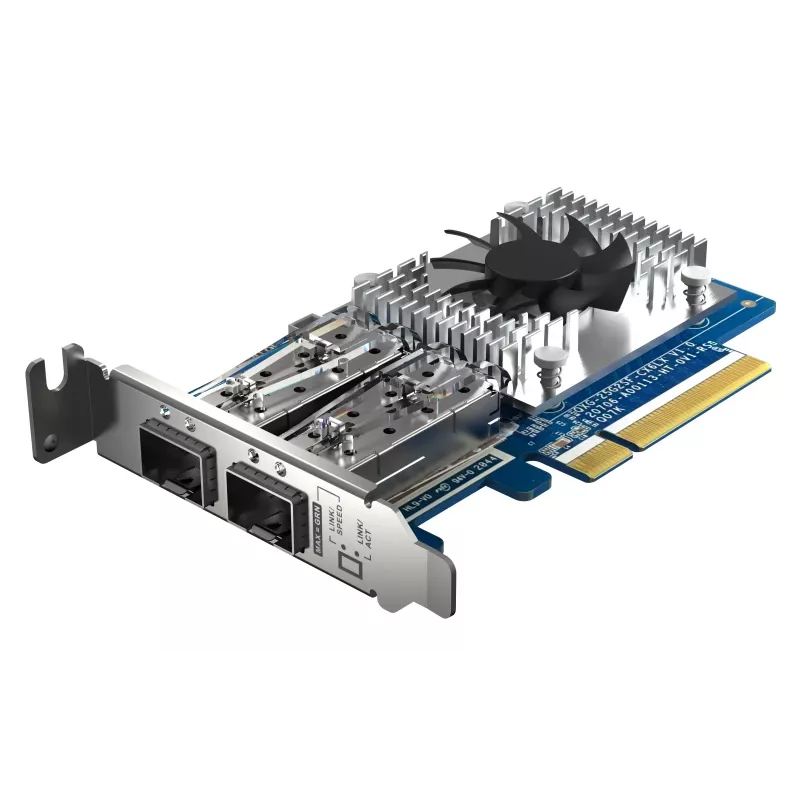 QNAP QXG-25G2SF-CX6 tinklo plokštė Vidinė Šviesolaidinė 25000 Mbit/s