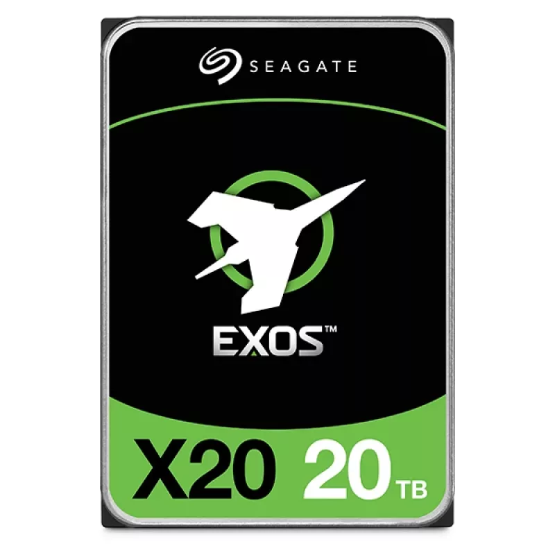 Seagate Enterprise Exos X20 vidinis kietasis diskas 20 TB 7200 RPM 3.5 col. SAS