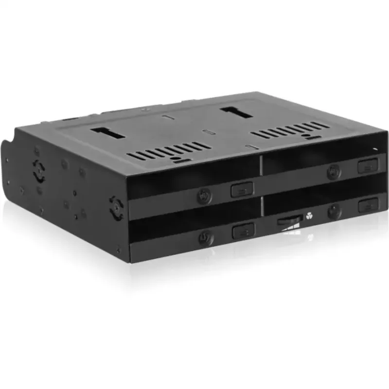 nuimamas rėmas icy dock MB014SP-B R1 juodas — 1x 3,5 colio SATA diskų dėžė, suderinamas su karštuoju keitimu