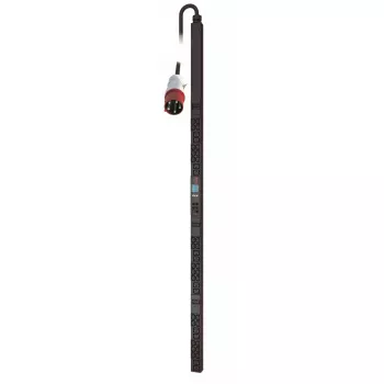 APC NetShelter Metered Rack PDU, 0U, 3 fazės, 22 kW 230 V 32 A arba 17,3 kW 230 V 24 A, 30 C13 ir 12 C19 lizdų, IEC 309 3P+N+PE laidas