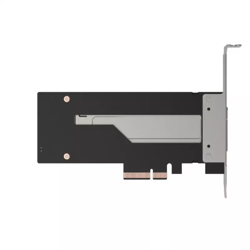 PCIe NVMe M.2 adapterio kortelė icy dock MB840M5P-B, juoda/sidabrinė