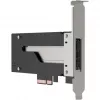 PCIe NVMe M.2 adapterio kortelė icy dock MB840M5P-B, juoda/sidabrinė