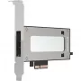 PCIe NVMe M.2 adapterio kortelė icy dock MB840M5P-B, juoda/sidabrinė