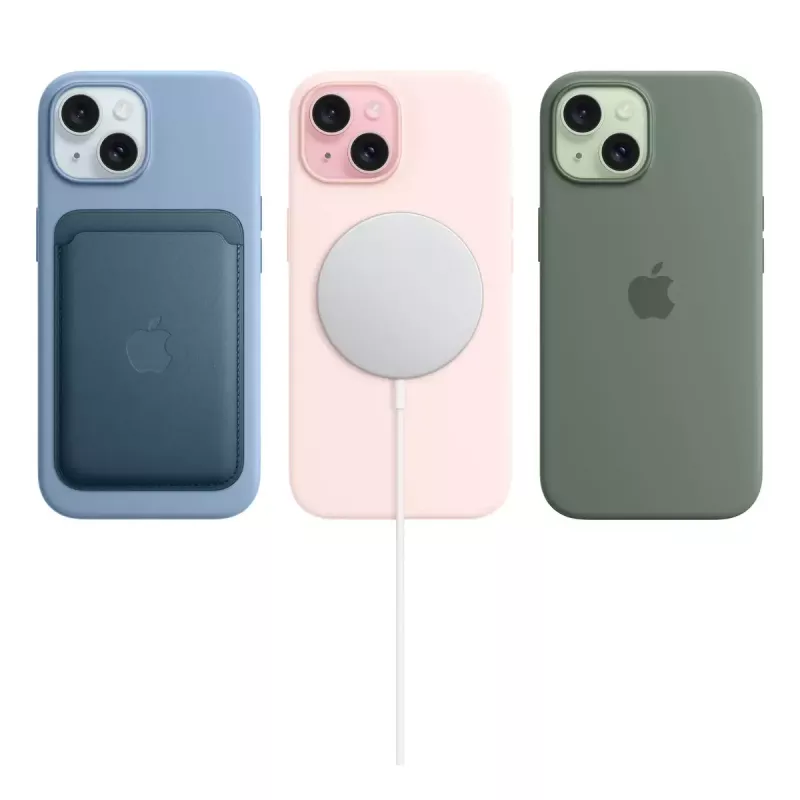 Išmanusis telefonas „Apple iPhone 15“ 6,1 colio 128 GB juodos spalvos