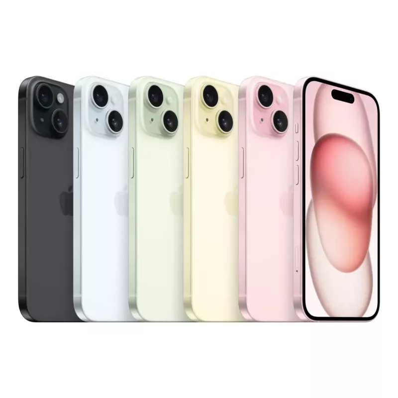 Išmanusis telefonas „Apple iPhone 15“ 6,1 colio 128 GB juodos spalvos