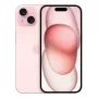 Išmanusis telefonas „Apple iPhone 15“ – 6,1 colio (15,5 cm) ekranas, A16 lustas, 128 GB, 48 MP dviguba galinė kamera, „Dual SIM“, rožinė spalva