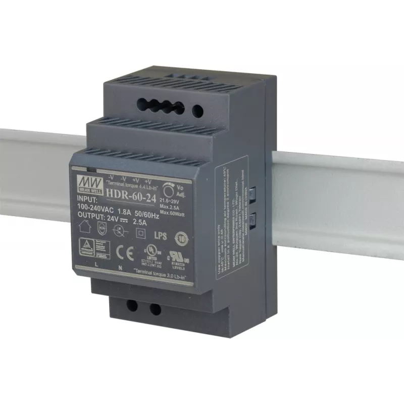 Maitinimo blokas D-Link DIS-H60-24 60 W juodas