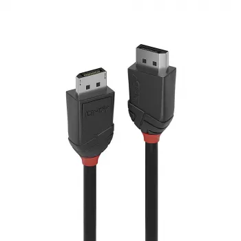 Lindy 1m DisplayPort 1.2 laidas, Juoda Line