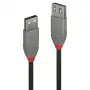 Lindy 0.2 m USB 2.0 A tipo ilginamasis kabelis, Anthra Line