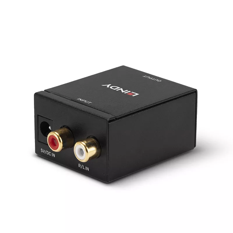 Phono į TosLink (optinį) ir bendraašį ADC Lindy 70309