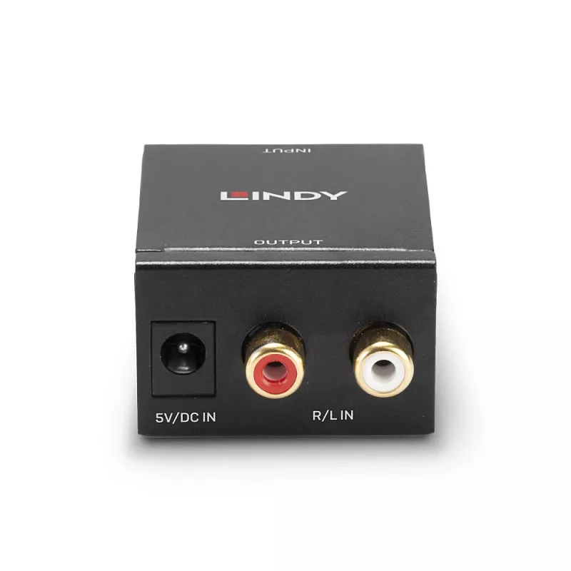Phono į TosLink (optinį) ir bendraašį ADC Lindy 70309
