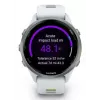 Išmanusis laikrodis IFIT ICON Forerunner 970 — 1,4 colio (3,56 cm) AMOLED 454×454, GPS, Wi‑Fi, titano korpusas, silikoninis dirželis (balta/geltona), 56 g