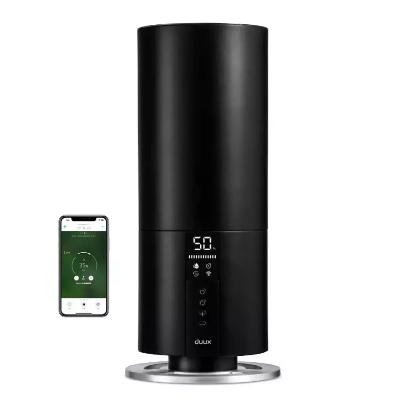 Drėkintuvas Duux Beam Mini 2 Ultrasonic — 3 L vandens bakelis, LED ekranas, juoda