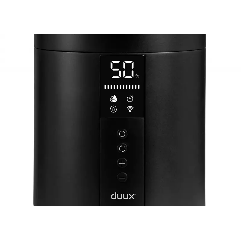 Drėkintuvas Duux Beam Mini 2 Ultrasonic — 3 L vandens bakelis, LED ekranas, juoda