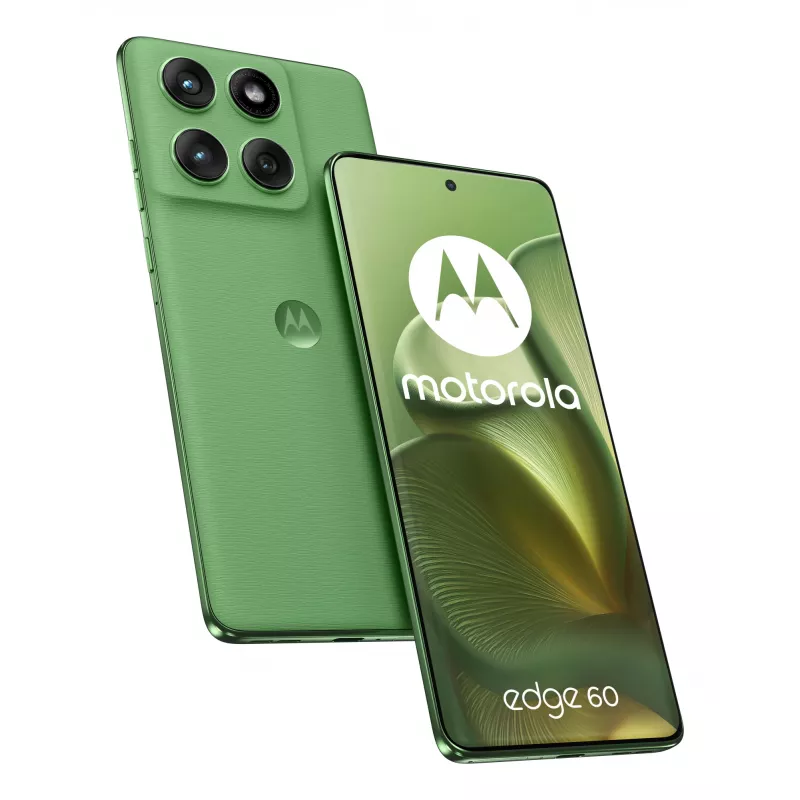 „Motorola edge 60“ 16,9 cm (6,67 colio) „Dual SIM“ „Android 15“ 5G USB Type-C 8 GB 256 GB 5200 mAh žalia