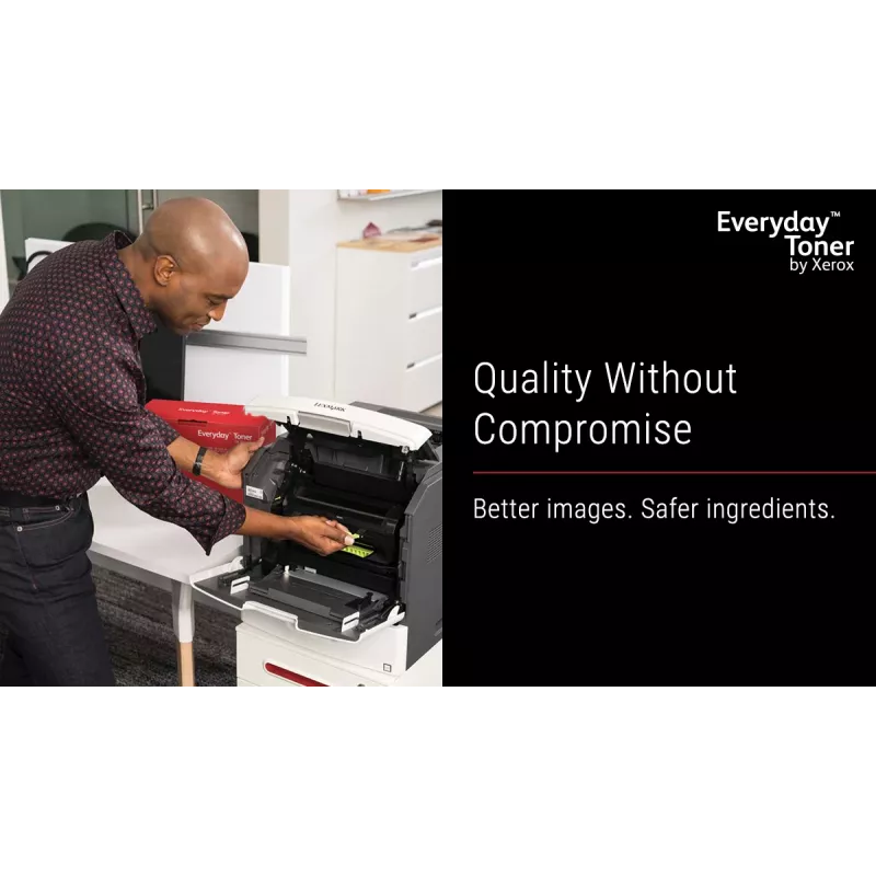 „Everyday™“ juodas dažiklis, kurį sukūrė „Xerox“, suderinamas su HP 26A (CF226A), standartinės talpos