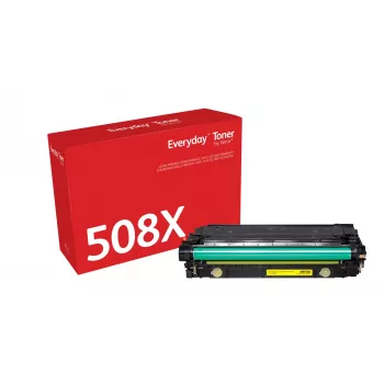 Everyday™ geltonas dažiklis (toneris) pagal Xerox, suderinamas su HP 508X (CF362X), didelės talpos