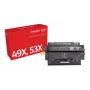 „Everyday™“ juodas dažų miltelių kasetė, suderinama su HP 49X 53X (Q5949X/ Q7553X), didelės talpos