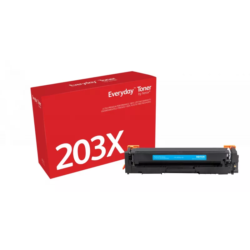 Kasdieninis™ Žydra Toner by Xerox, suderinamas su HP 203X (CF541X), didelės talpos