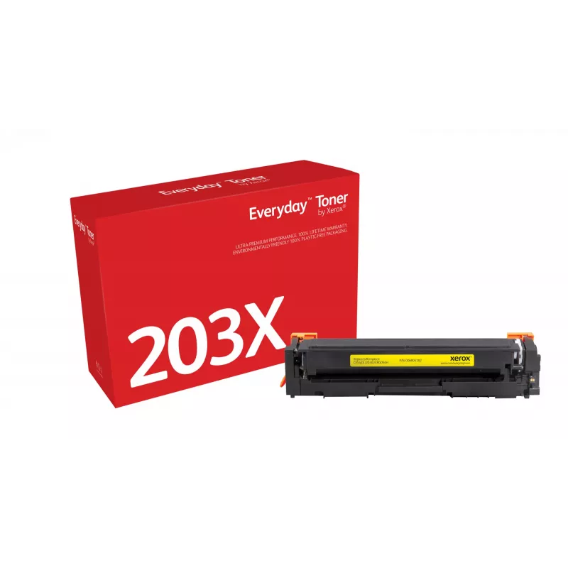 Everyday™ Geltonas Toneris, Xerox, suderinamas su HP 203X (CF542X), didelės talpos