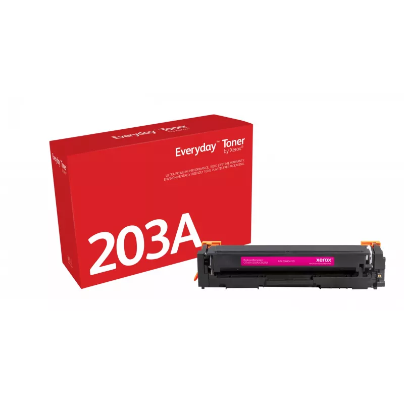 Everyday™ Magenta Toner by Xerox Suderinama with HP 203A (CF543A), Standard capacity