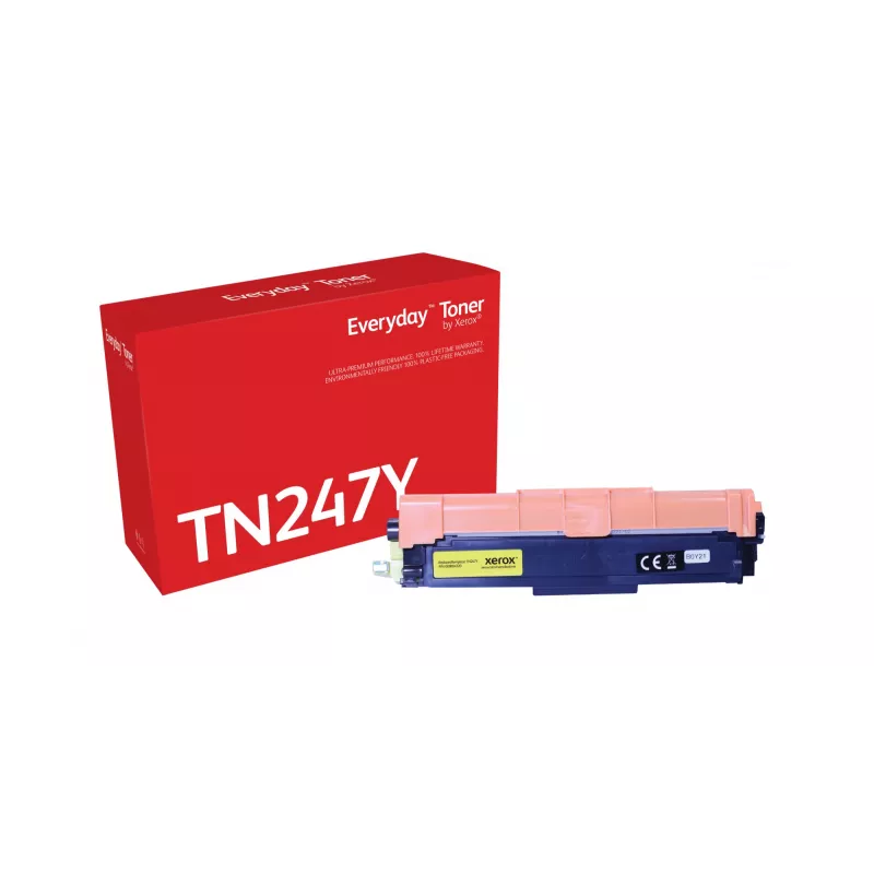 Everyday™ Geltona Toner by Xerox, suderinamas su Brother TN247Y, didelės talpos