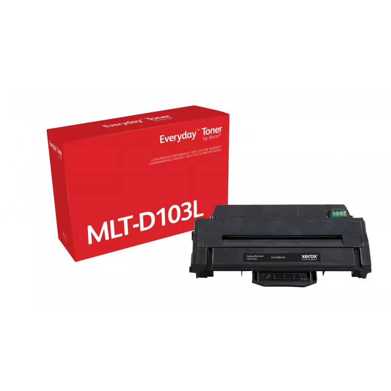 Everyday™ Juoda Toner by Xerox Suderinama with Samsung MLT-D103L, High capacity