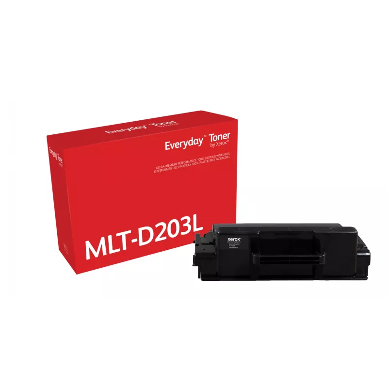 Everyday™ juodas dažiklis, Xerox, suderinamas su Samsung MLT-D203L, didelės talpos