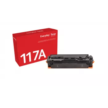 „Everyday™“ juodas dažiklis, pagamintas „Xerox“, suderinamas su HP 117A (W2070A), standartinės talpos