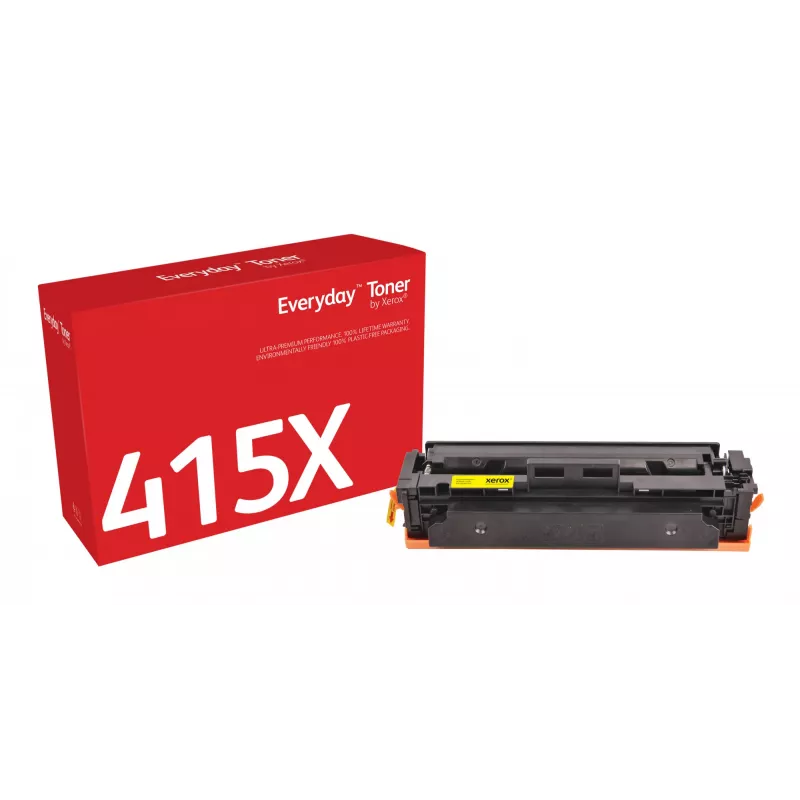 „Everyday™“ geltonas dažiklis, „Xerox“ suderinamas su HP 415X (W2032X), didelės talpos
