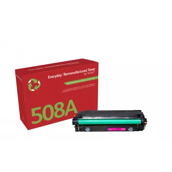 „Everyday™“ Magenta perdirbtas dažų milteliai, „Xerox“, suderinamas su HP 508A (CF363A), standartinės talpos