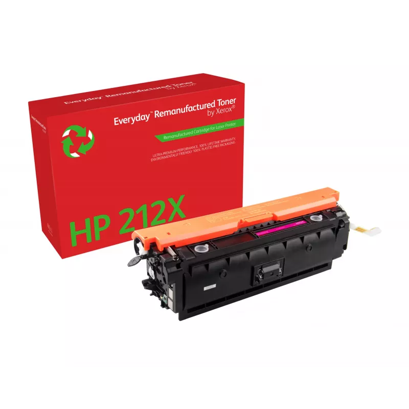Kasdienis™ purpurinis dažiklis, suderinamas su HP 212X (W2123X), didelės talpos