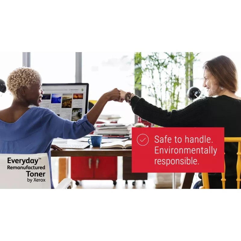 „Everyday™“ juodas perdirbtas dažiklis, pagamintas „Xerox“, suderinamas su „Ricoh 842255“, standartinė talpa