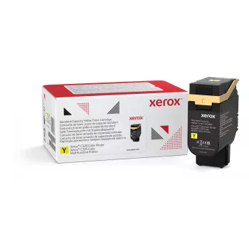Xerox Genuine ® C320 spalvoto spausdintuvo / C325 spalvoto daugiafunkcio spausdintuvo geltonos spalvos standartinės talpos dažų kasetė (1800 puslapių) - 006R04822